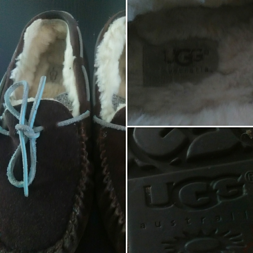 Ugg loafer shoes size 7 - Picture 1 of 4